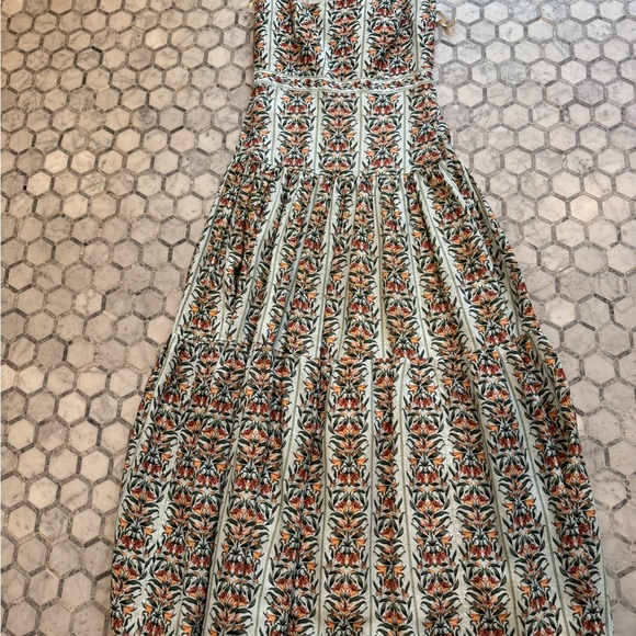 Agua Bendita Floral Print Maxi Dress - Picture 2 of 5